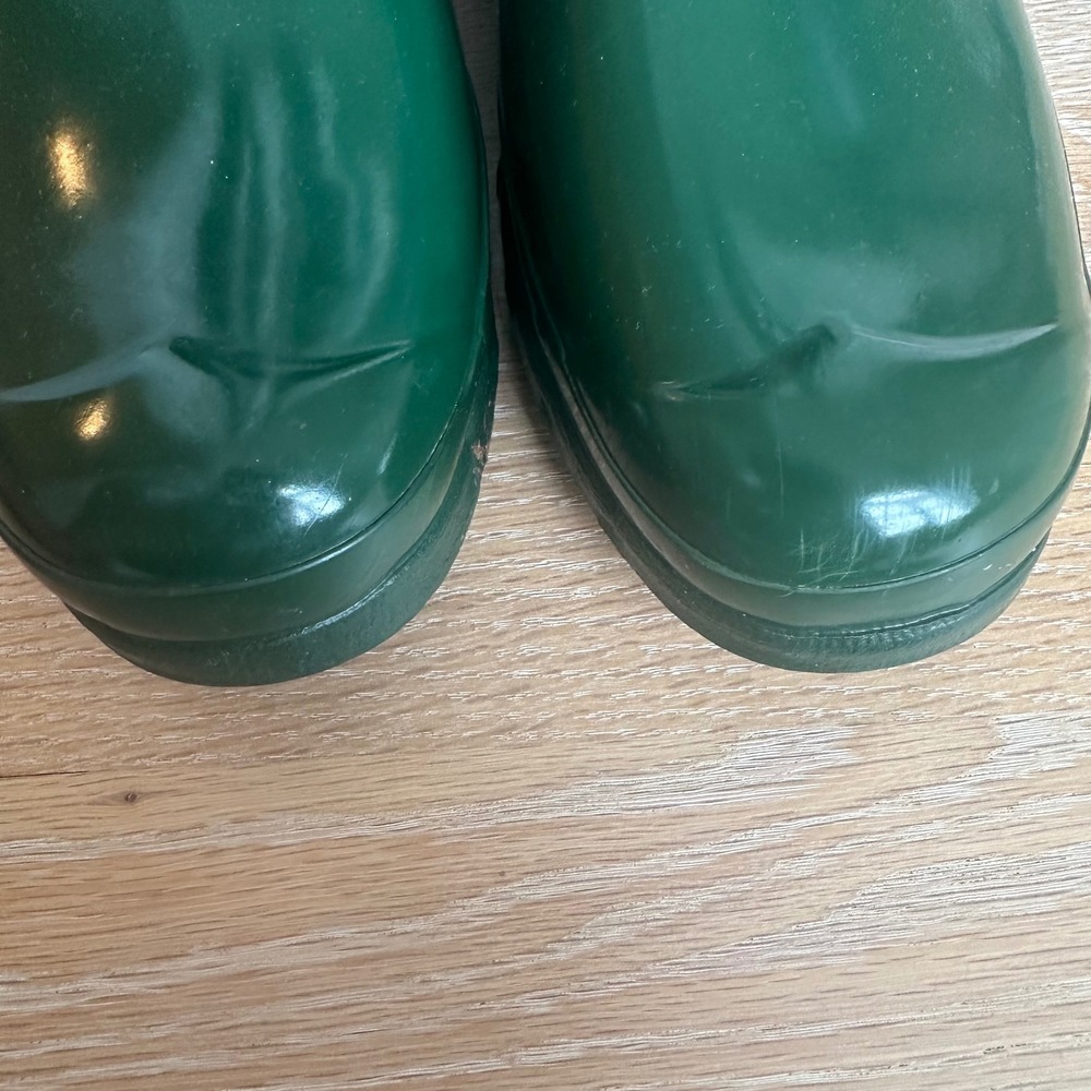Hunter Womens Original Tall Rain Boot Gloss Green 8 - Picture 7 of 8